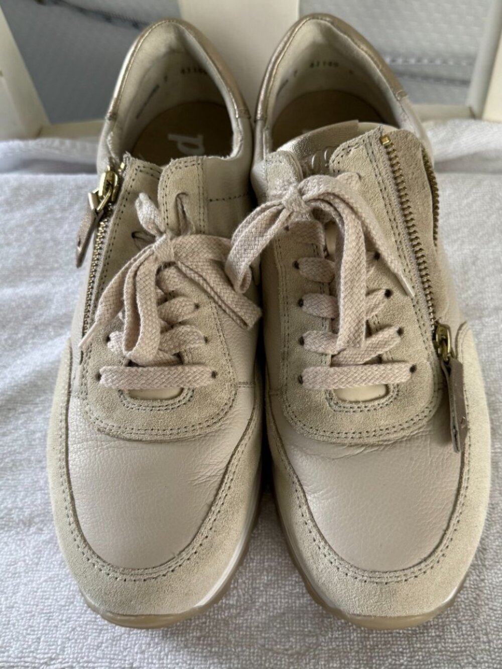 PAUL GREEN ZIP UP SNEAKERS SIZE 7 US 9.5-10 - Picture 2 of 10
